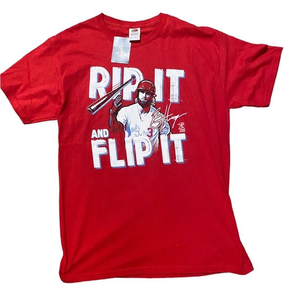 Bryce Harper "Rip It and Flip It" T-Shirt